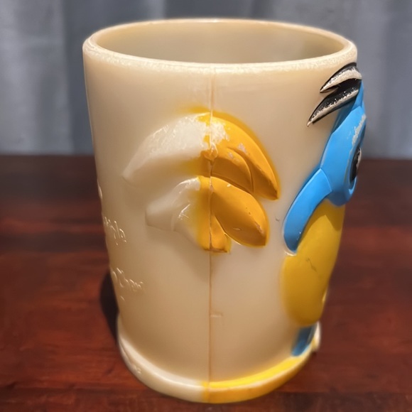 Vintage 1968 Flintstones Cartoon Cup or Mug Dino the Dinosaur Hanna-Barbera - Picture 2 of 12